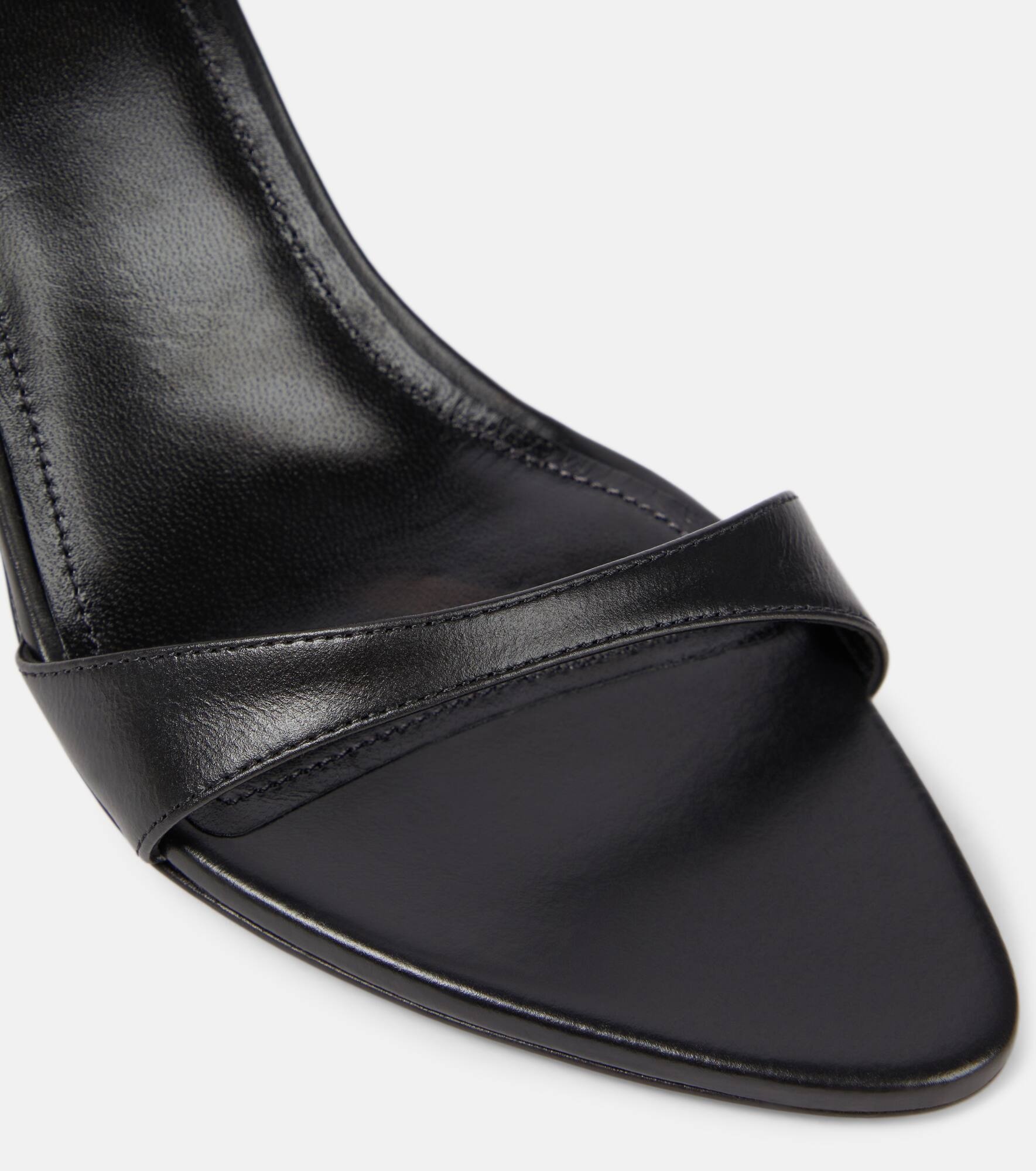 Honey leather sandals - 6