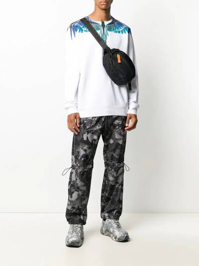 Marcelo Burlon County Of Milan high-rise camouflage-print track pants outlook
