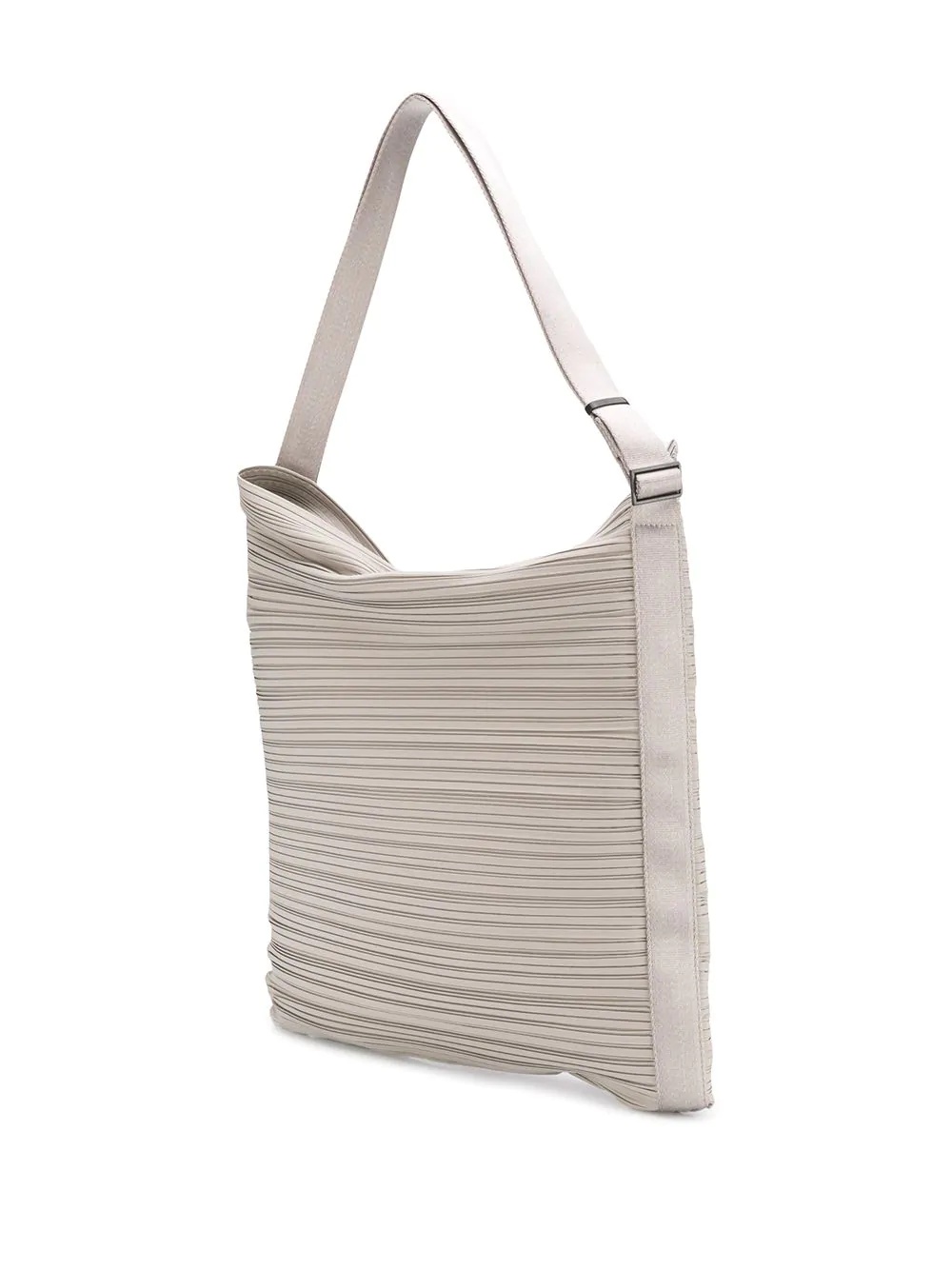 pleated shoulder bag - 3