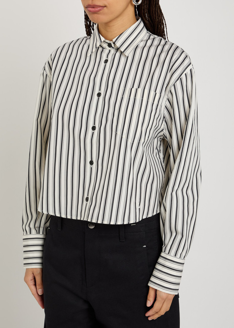 MARIA McMANUS Maria Mcmanus Striped Cotton Shirt outlook