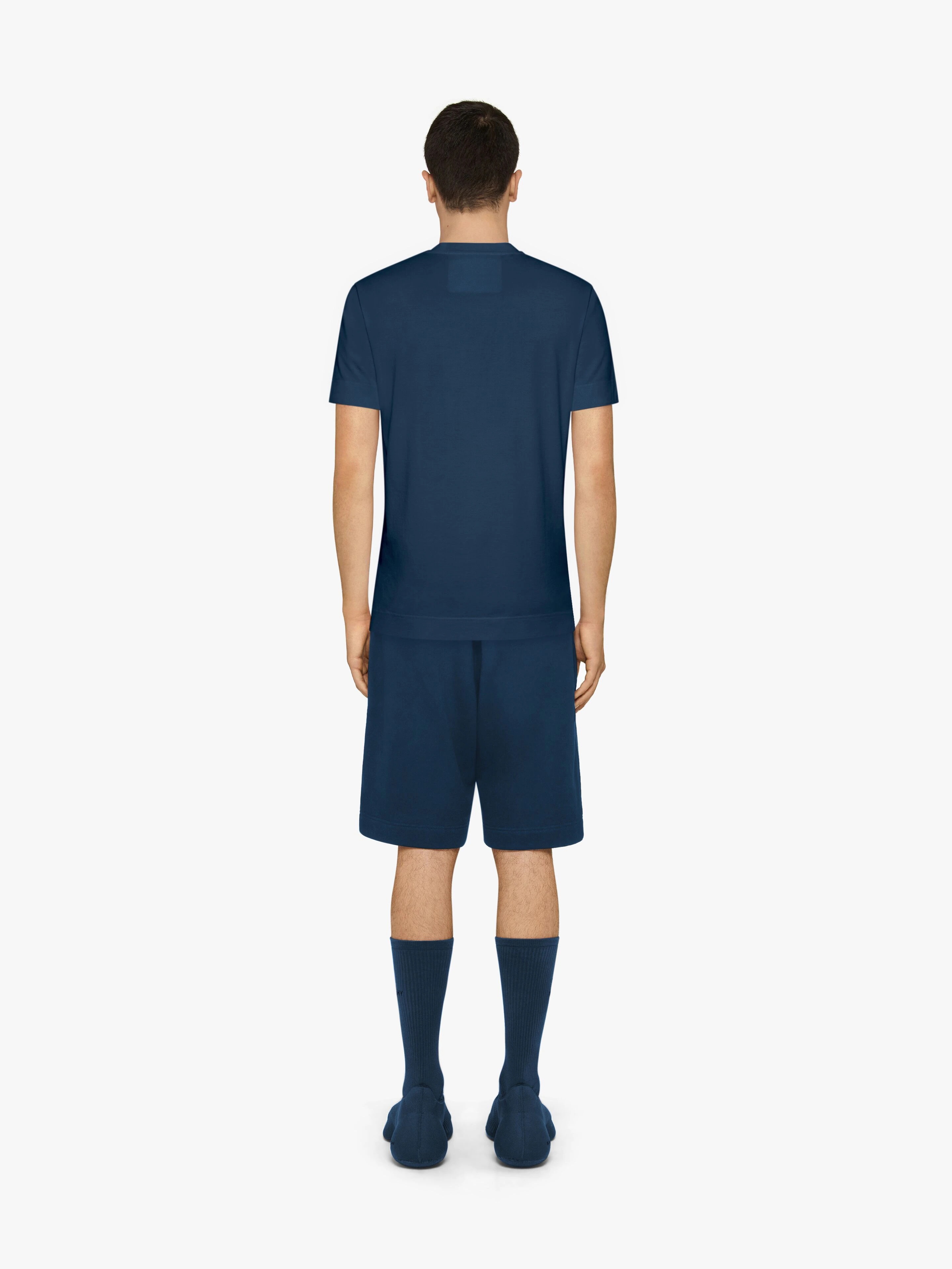 SLIM FIT T-SHIRT IN JERSEY WITH PRINT - 4