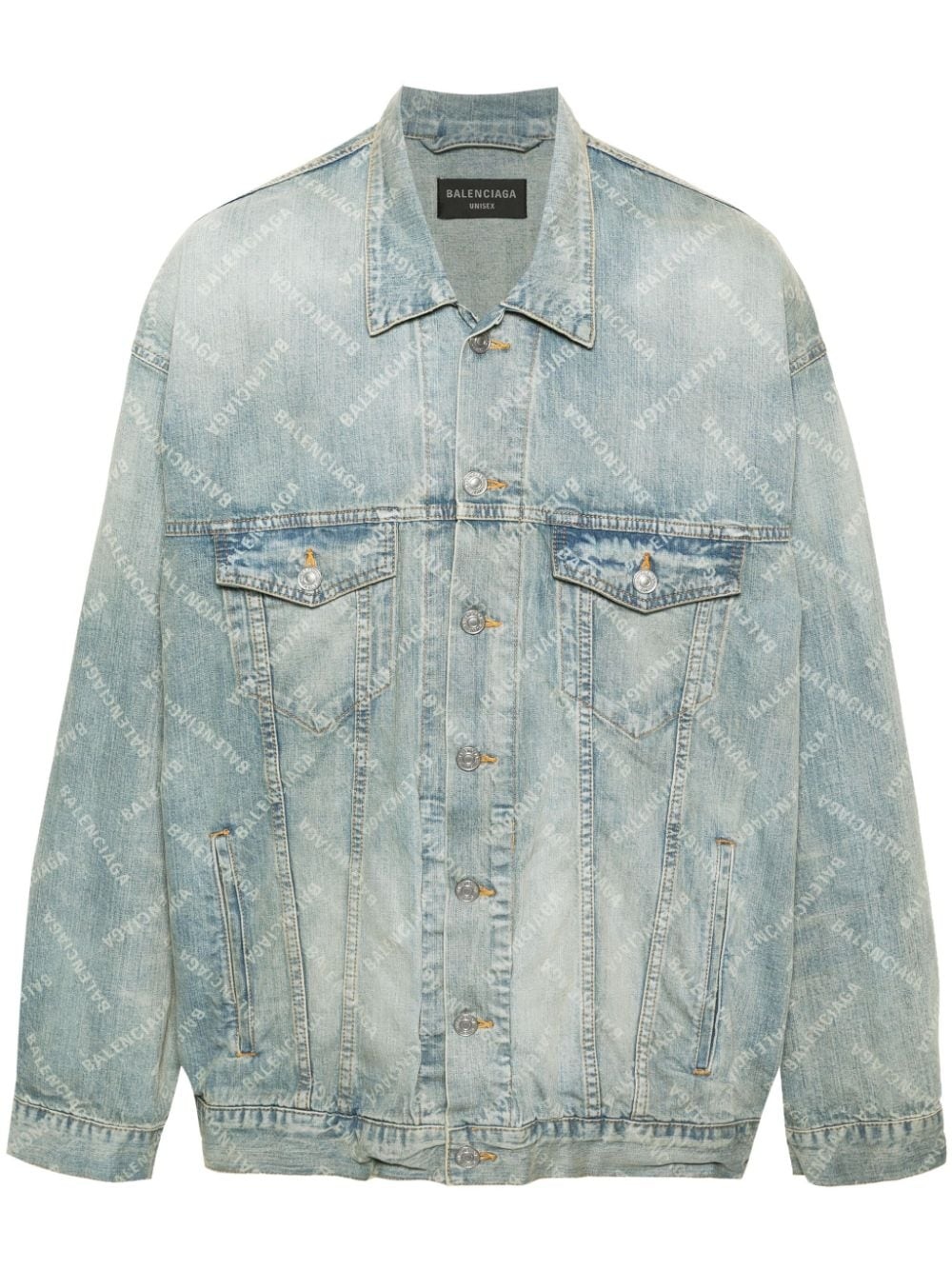 Bal Diagonal denim jacket - 1