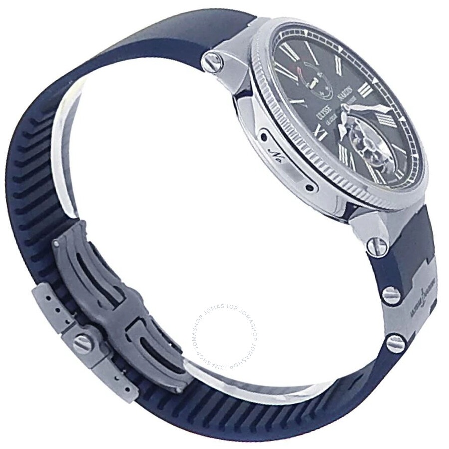 Pre-owned Ulysse Nardin Marine Tourbillon Blue Dial Men's Watch 1283-181-3/e3 - 3