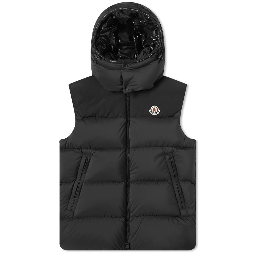 Moncler Maben Hooded Down Gilet - 1