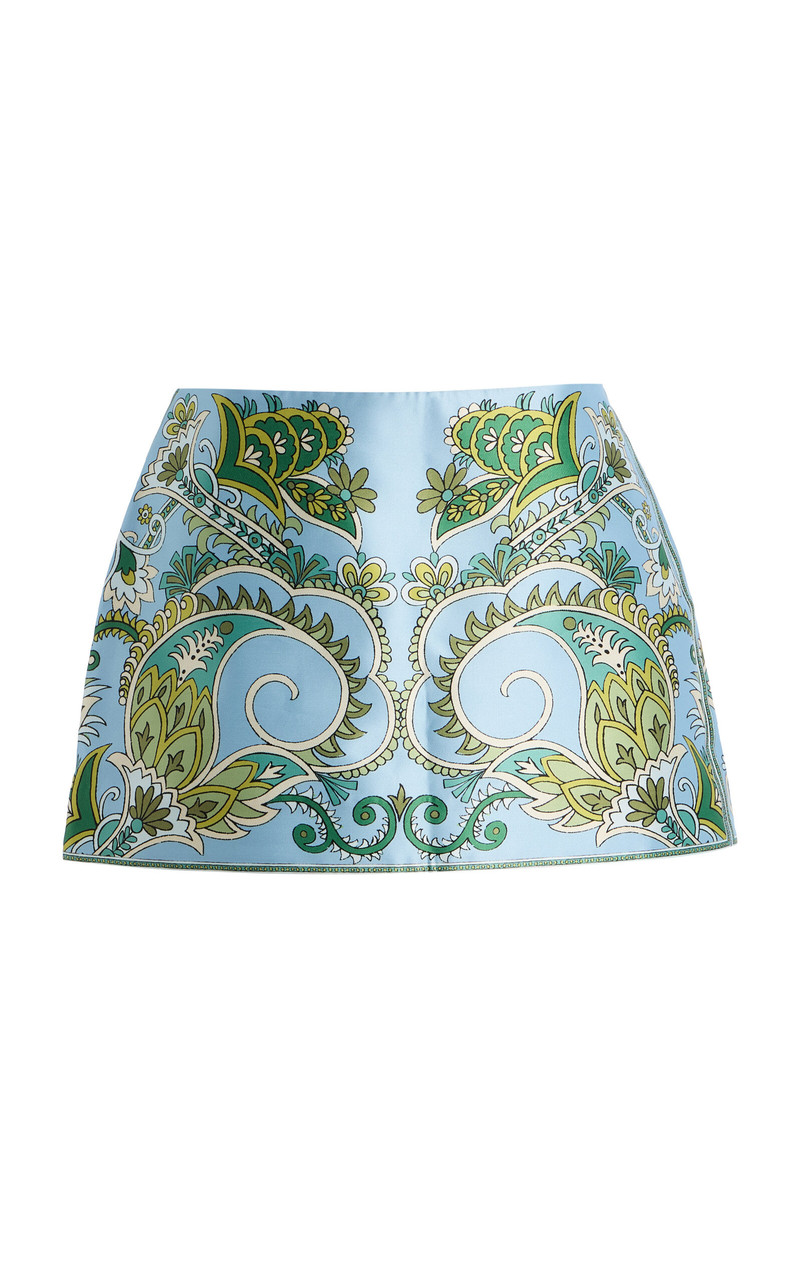 Exclusive Marion Mini Skirt blue 1