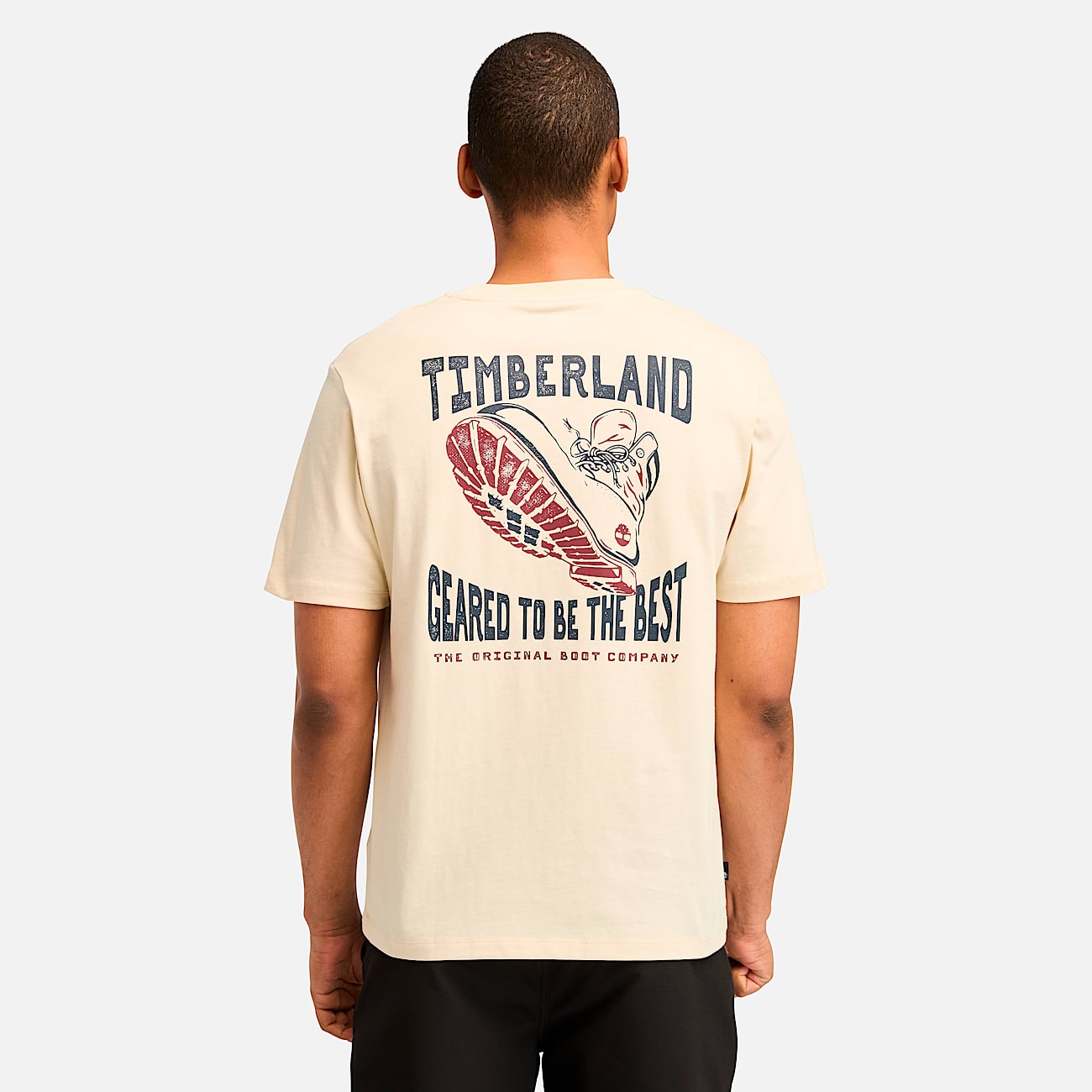 Men's Work Inspired Back Graphic Short Sleeve T-Shirt - 5