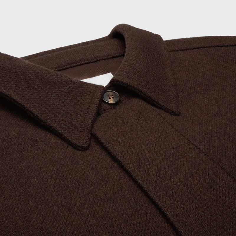overshirt IN wool flannel 3