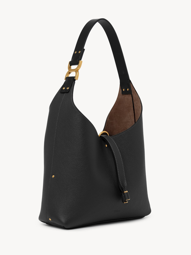 Chloé SMALL MARCIE HOBO BAG IN GRAINED LEATHER outlook