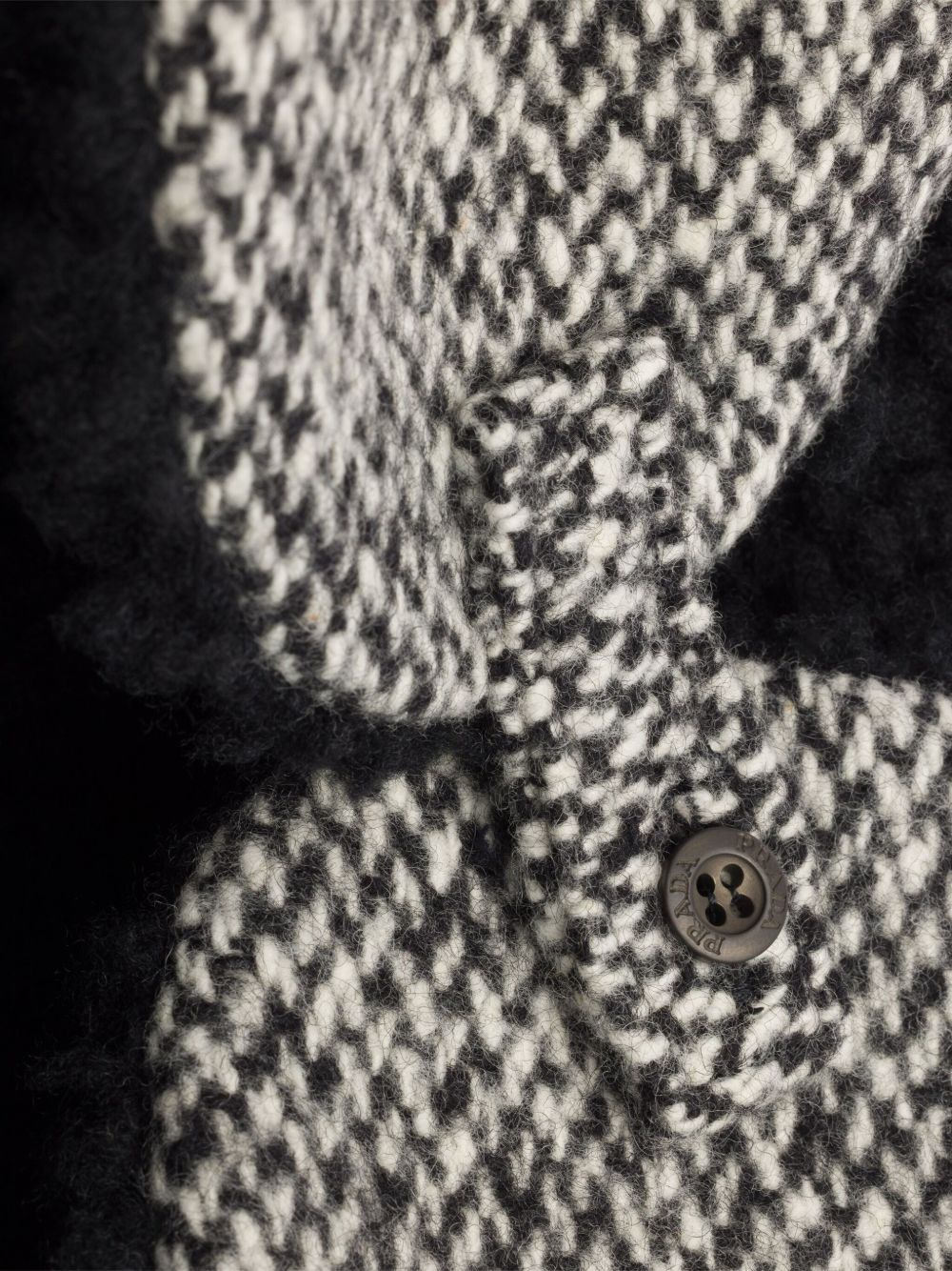 houndstooth fleece-trapper hat - 3