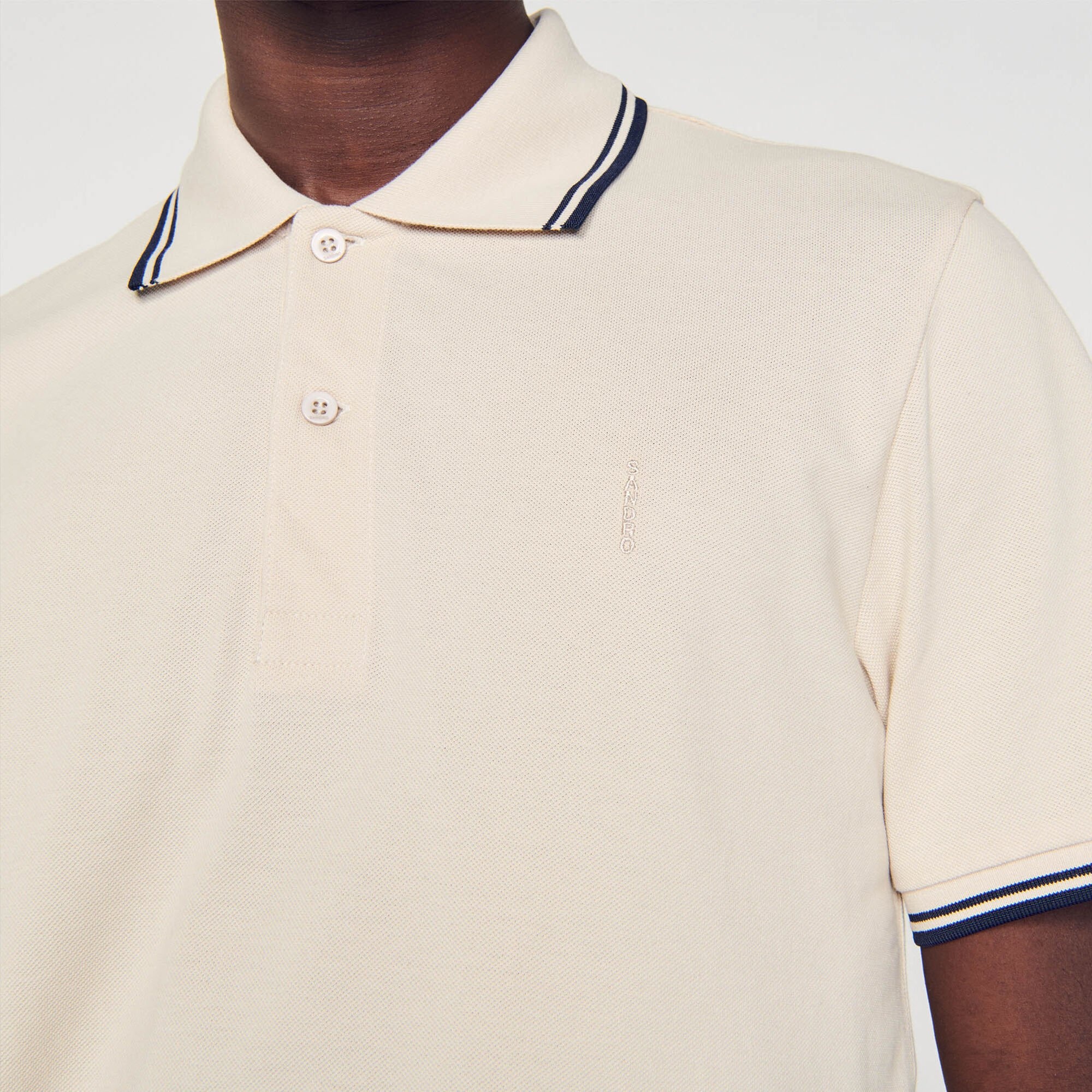 COTTON PIQUÉ POLO SHIRT - 4