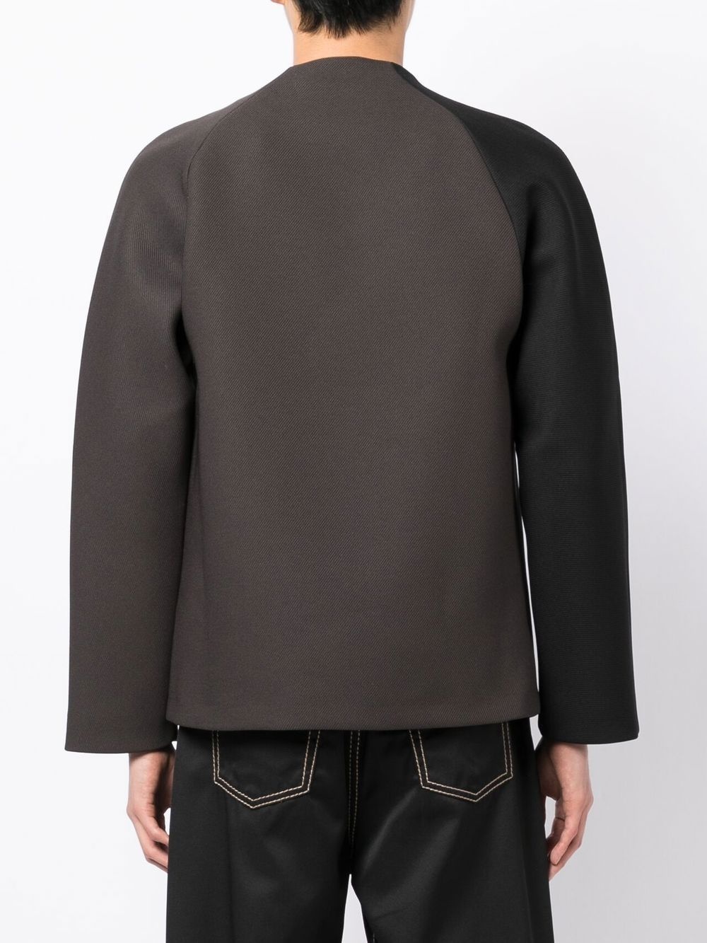 zip-detail sweatshirt - 4