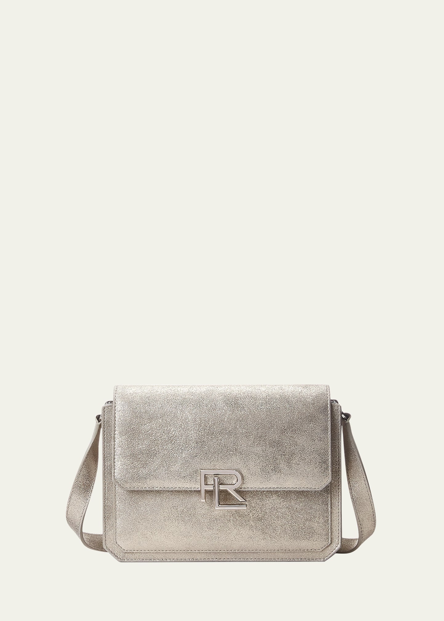 RL 888 Metallic Leather Crossbody Bag - 1