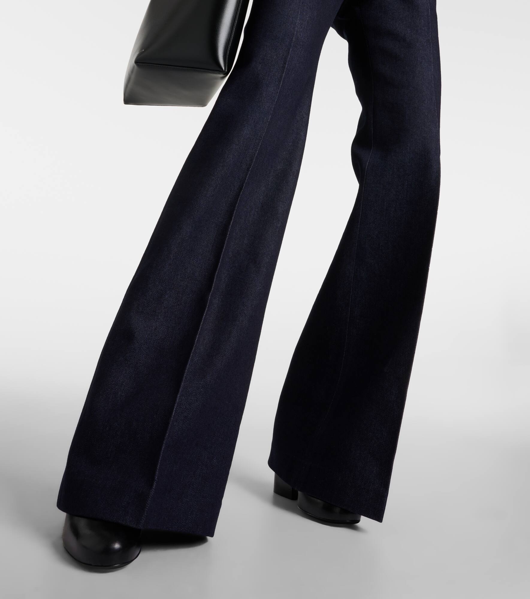 José cotton and silk wide-leg pants - 5