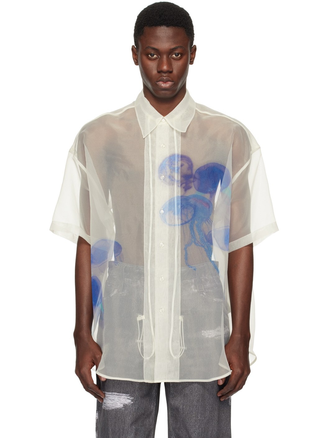 Off-White Printed Shirt - 1