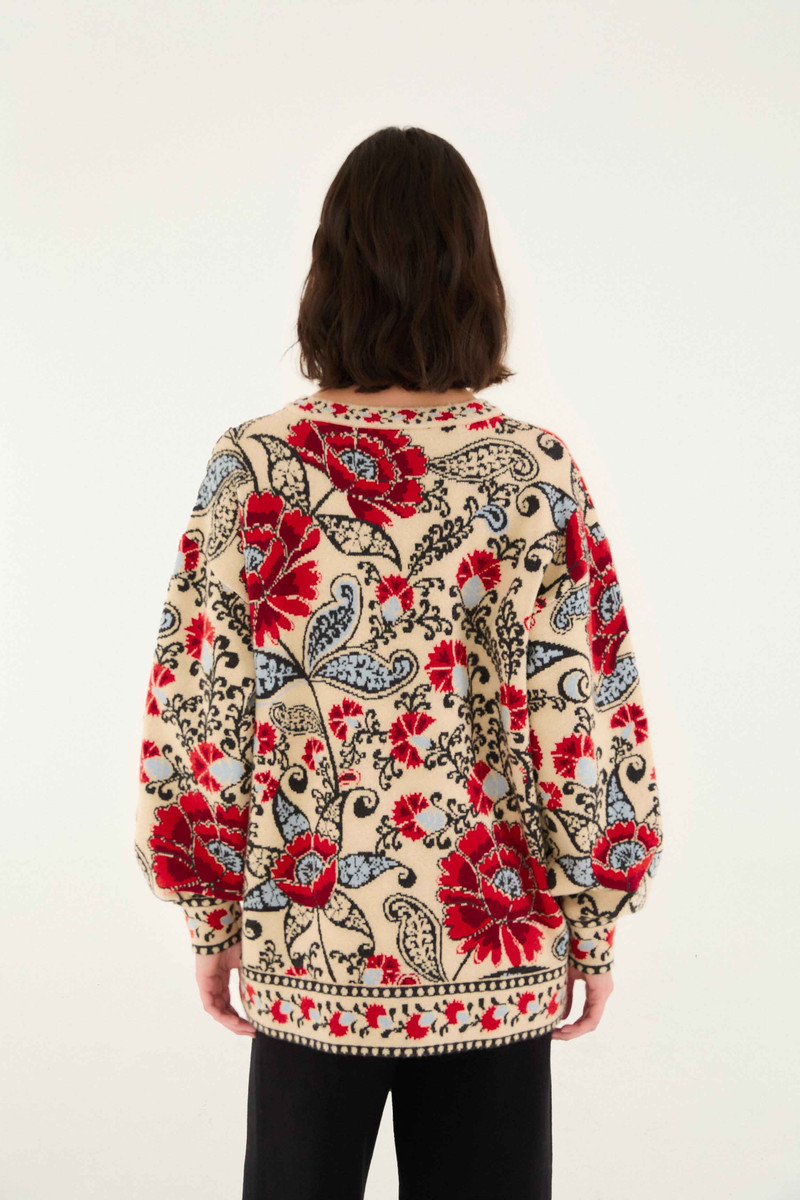 Sand Francesca Knit Cardigan 3