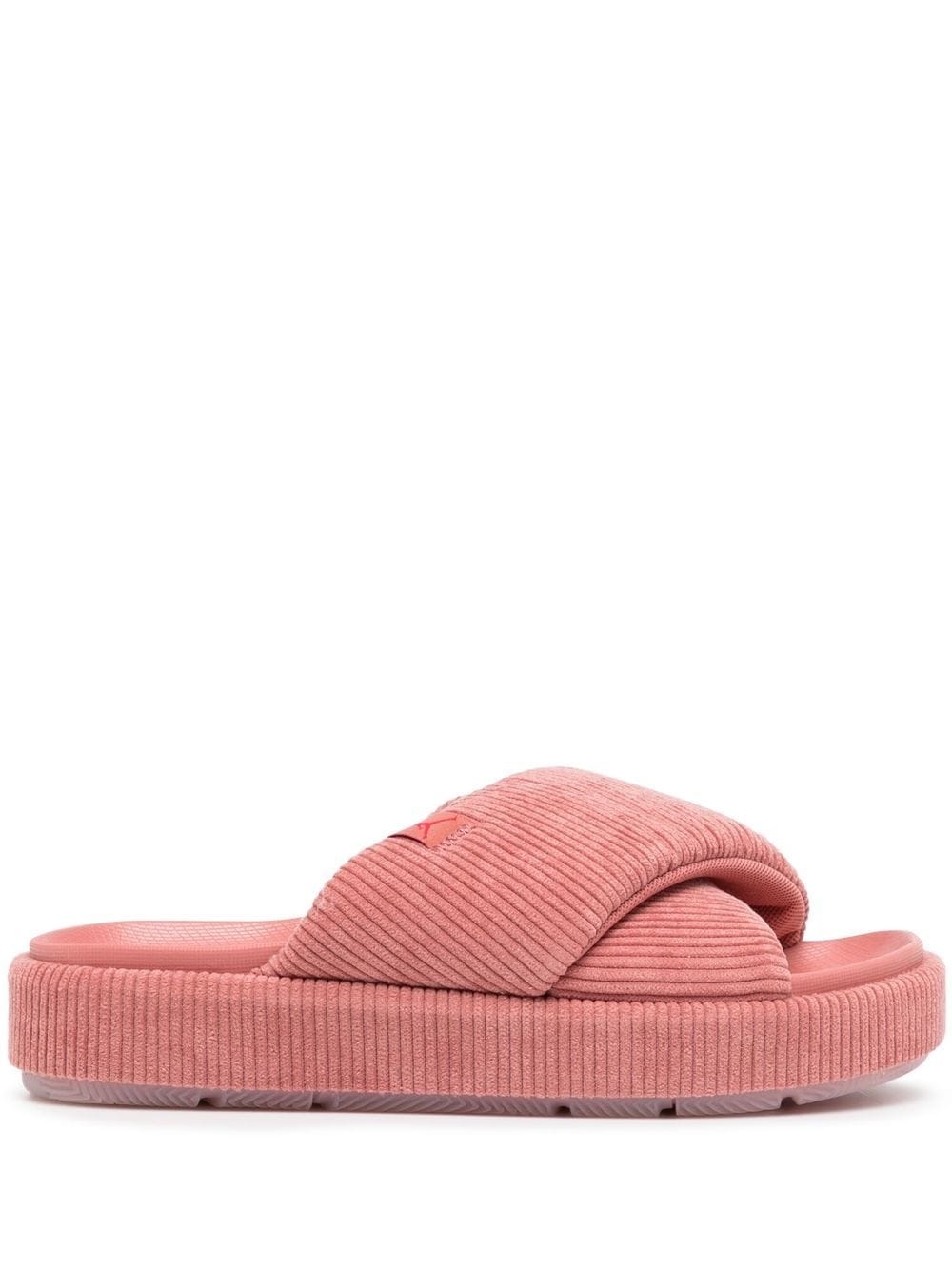 Jordan Sophia corduroy slides - 1