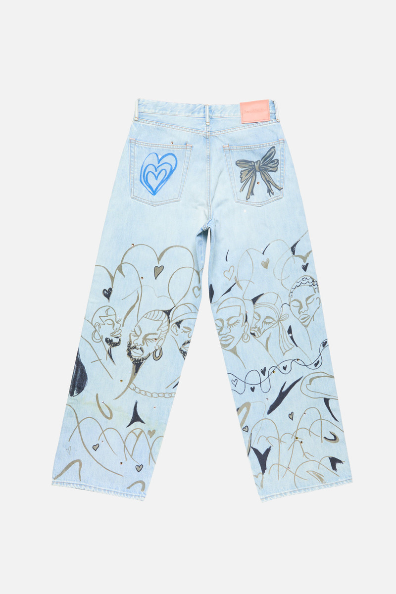 Acne Studios Loose fit trousers - 1981 - Light blue outlook