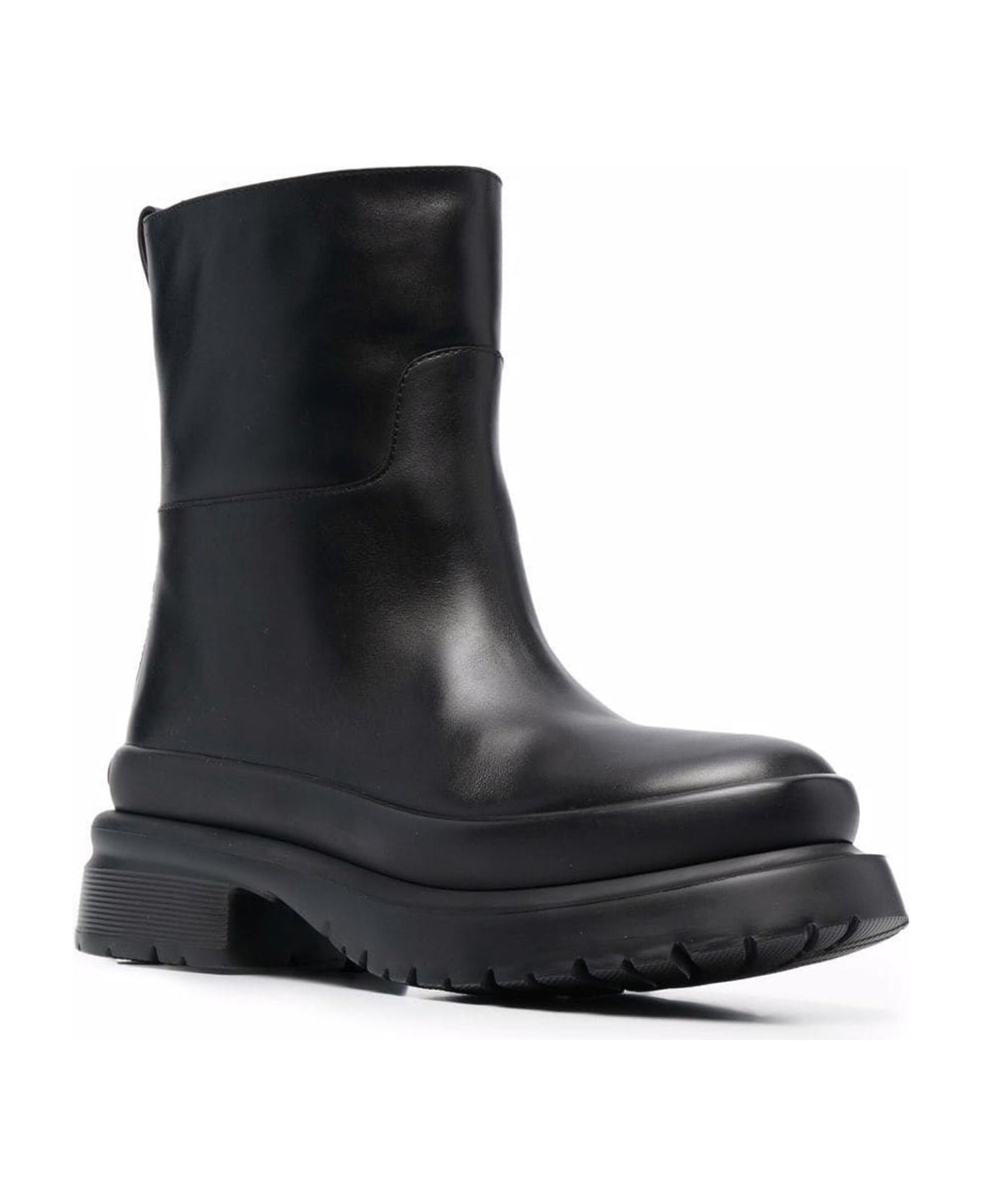 Garavani Roman Stud Leather Boots - 2