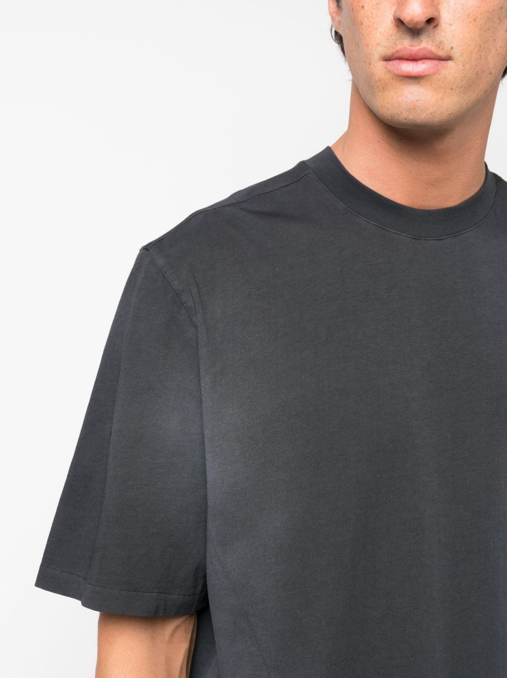 short-sleeved cotton T-shirt - 5
