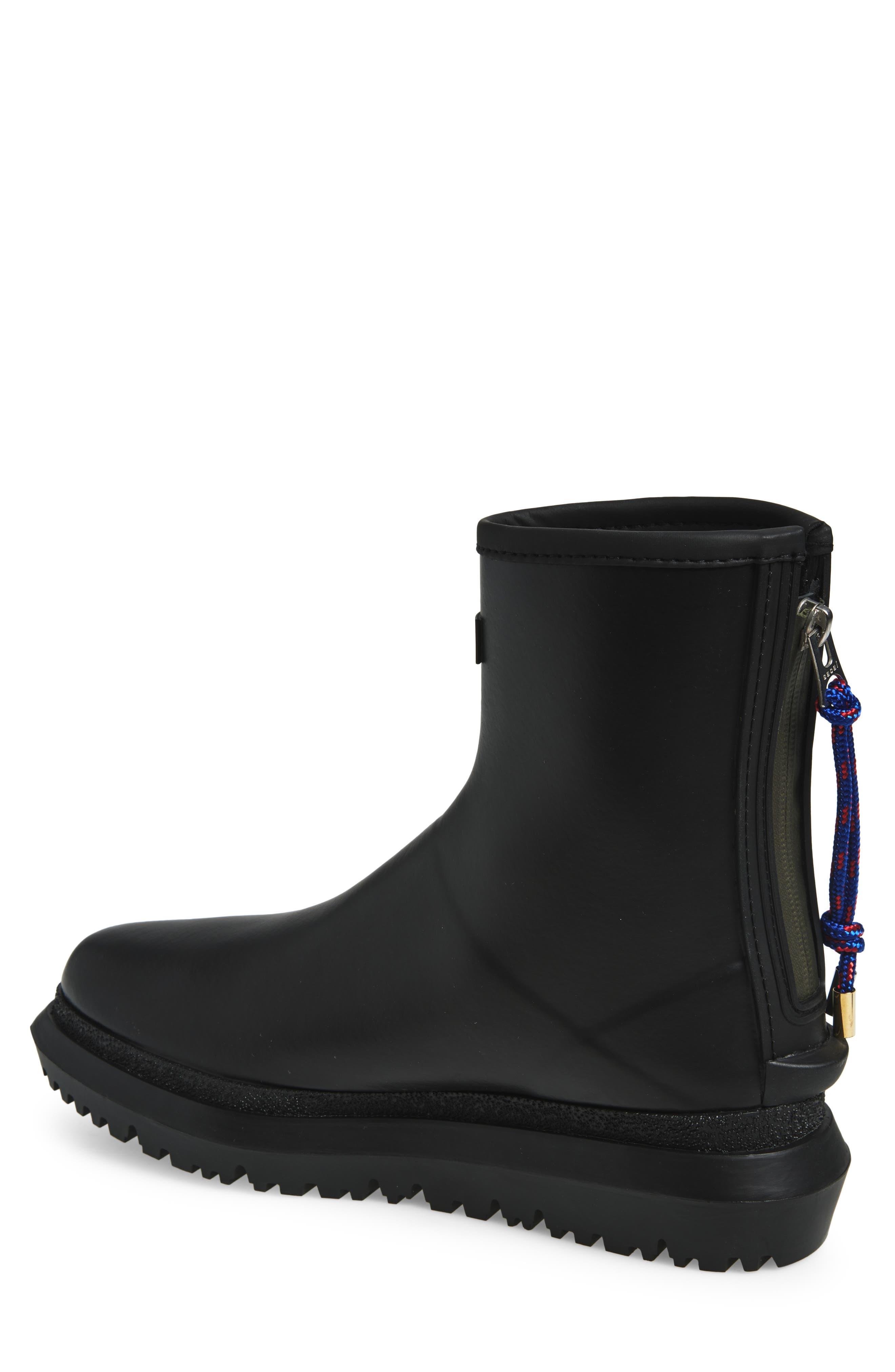Sacai Rubber Waterproof Rain Boot in Black at Nordstrom - 2
