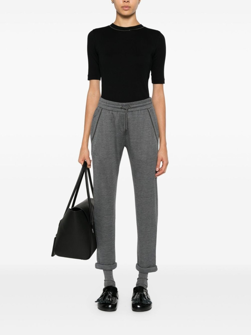 Brunello Cucinelli Monili-detail track pants outlook