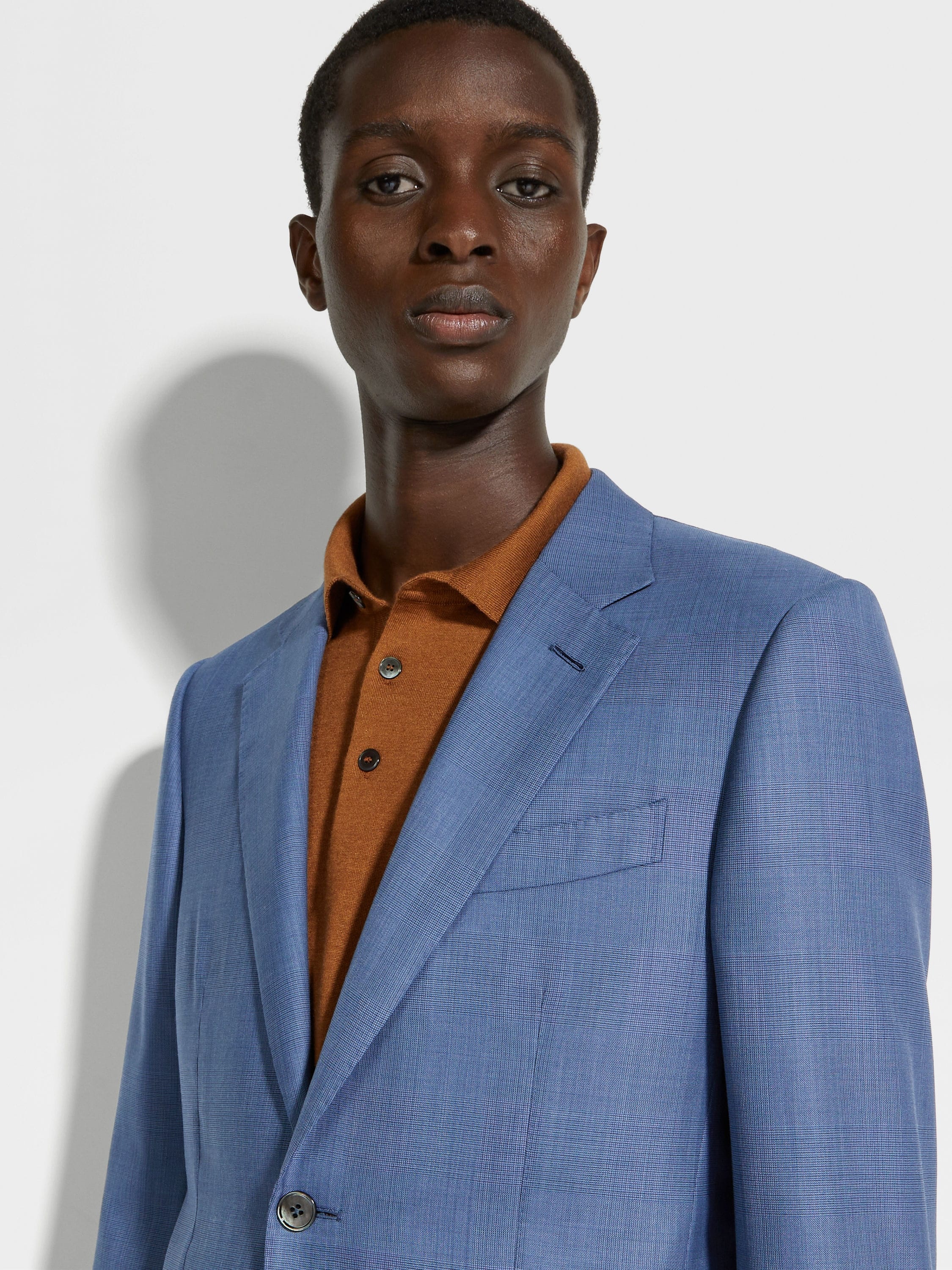 AVIO BLUE CENTOVENTIMILA WOOL SUIT - 3