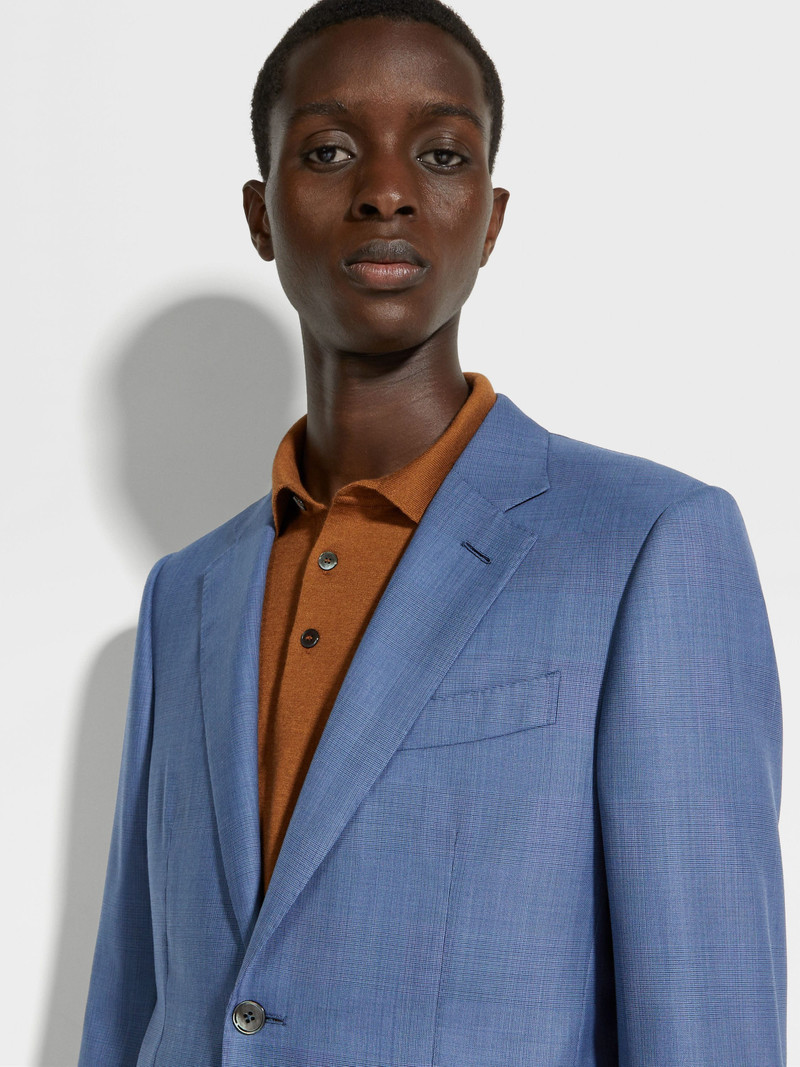 AVIO BLUE CENTOVENTIMILA WOOL SUIT 3