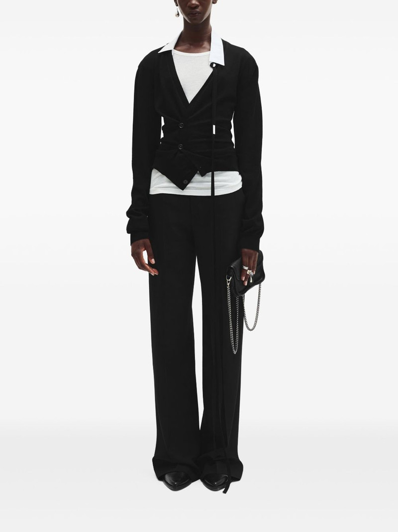 Ann Demeulemeester wool cardigan outlook