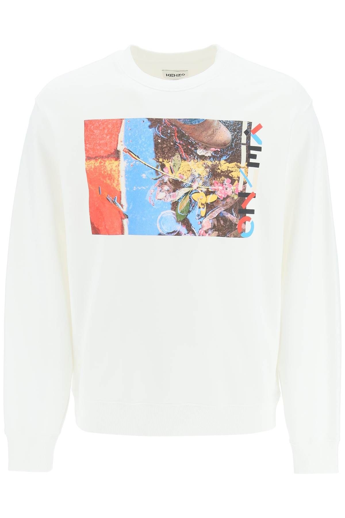 SWEATSHIRT WITH PHOTOGRAPHIC PRINT - 1