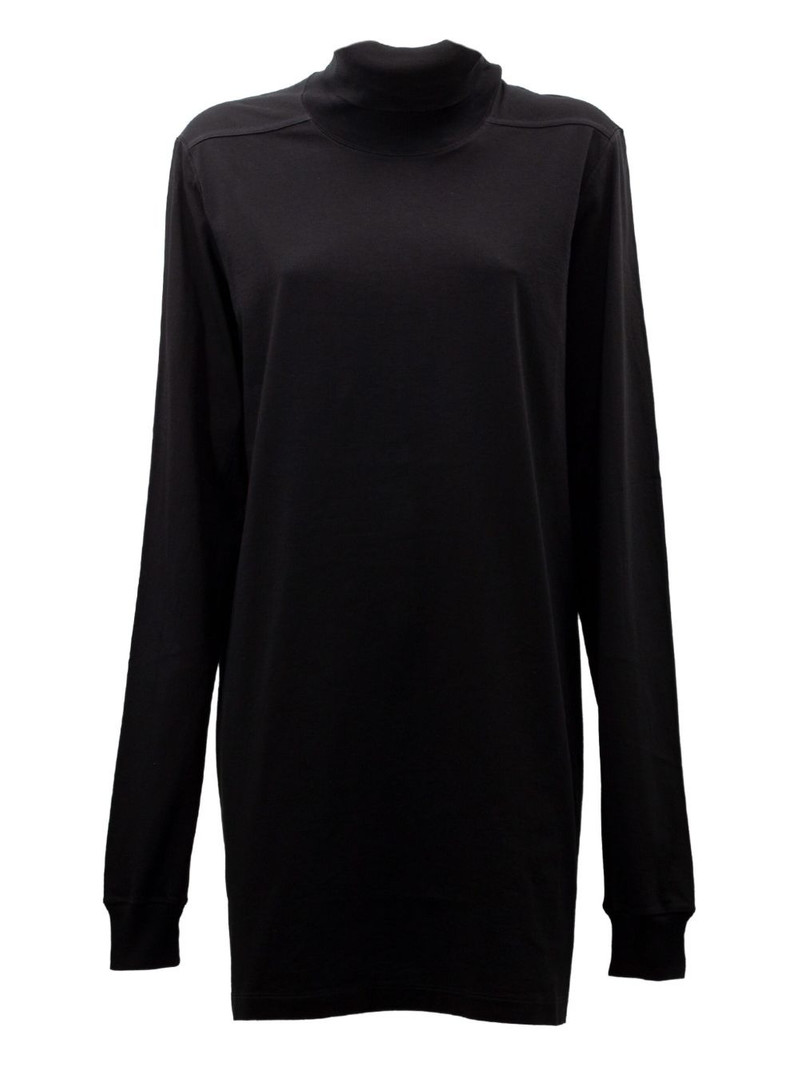 mock-neck long-sleeve top 1