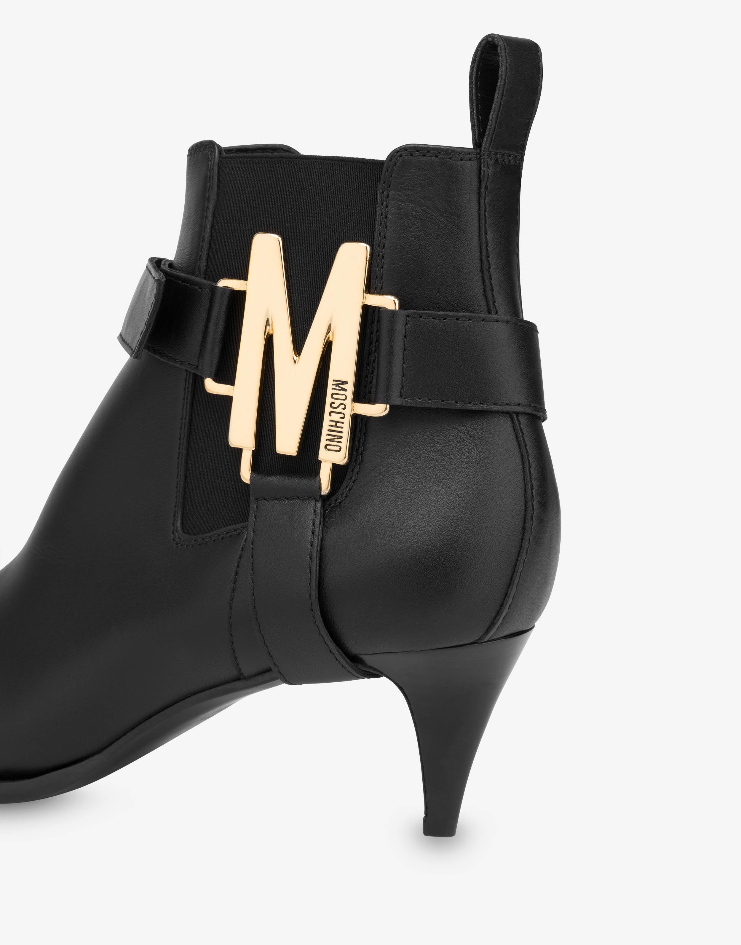 ANKLE BOOTS WITH M LOGO - 4