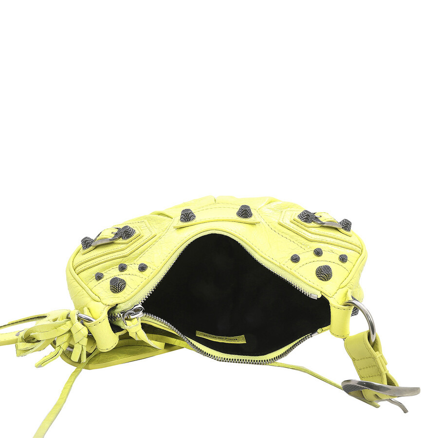 Open Box - Balenciaga Yellow Le Cagole XS Shoulder Bag - 5