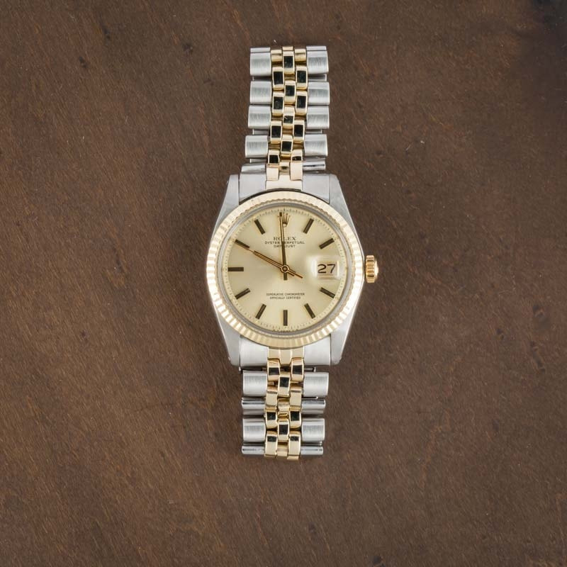 Rolex Datejust Ref 1601 Champagne Dial - 6