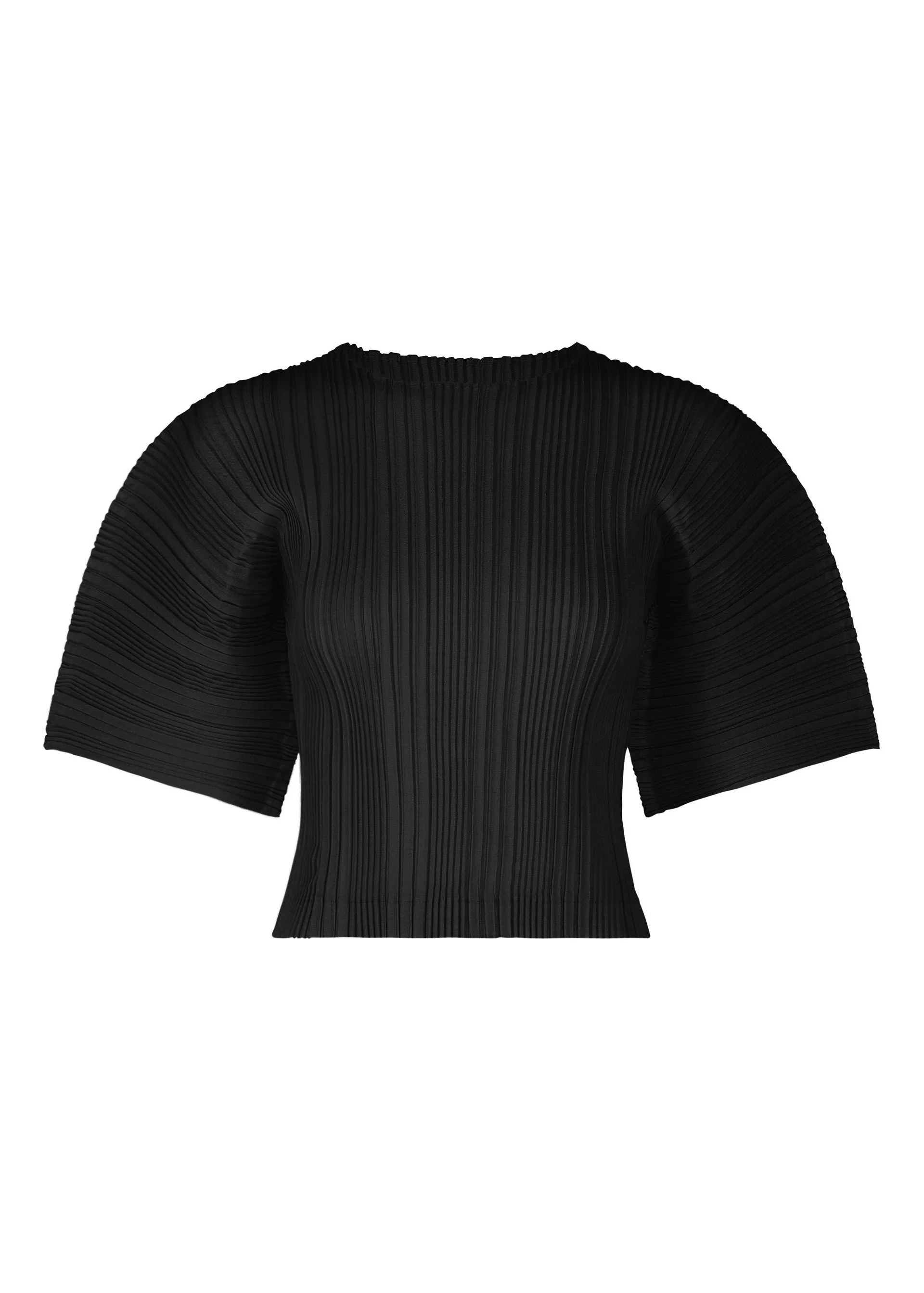 LINEN LIKE RIB PLEATS - 1