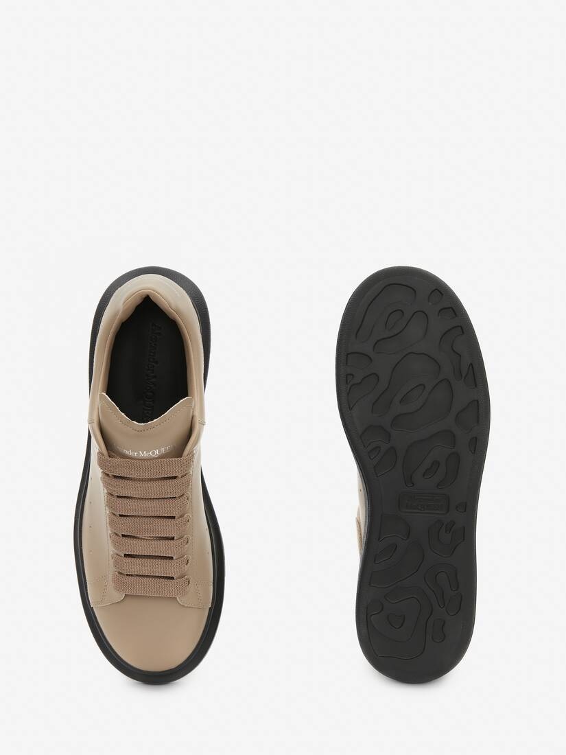 Men's Oversized Sneaker in Black/beige - 4