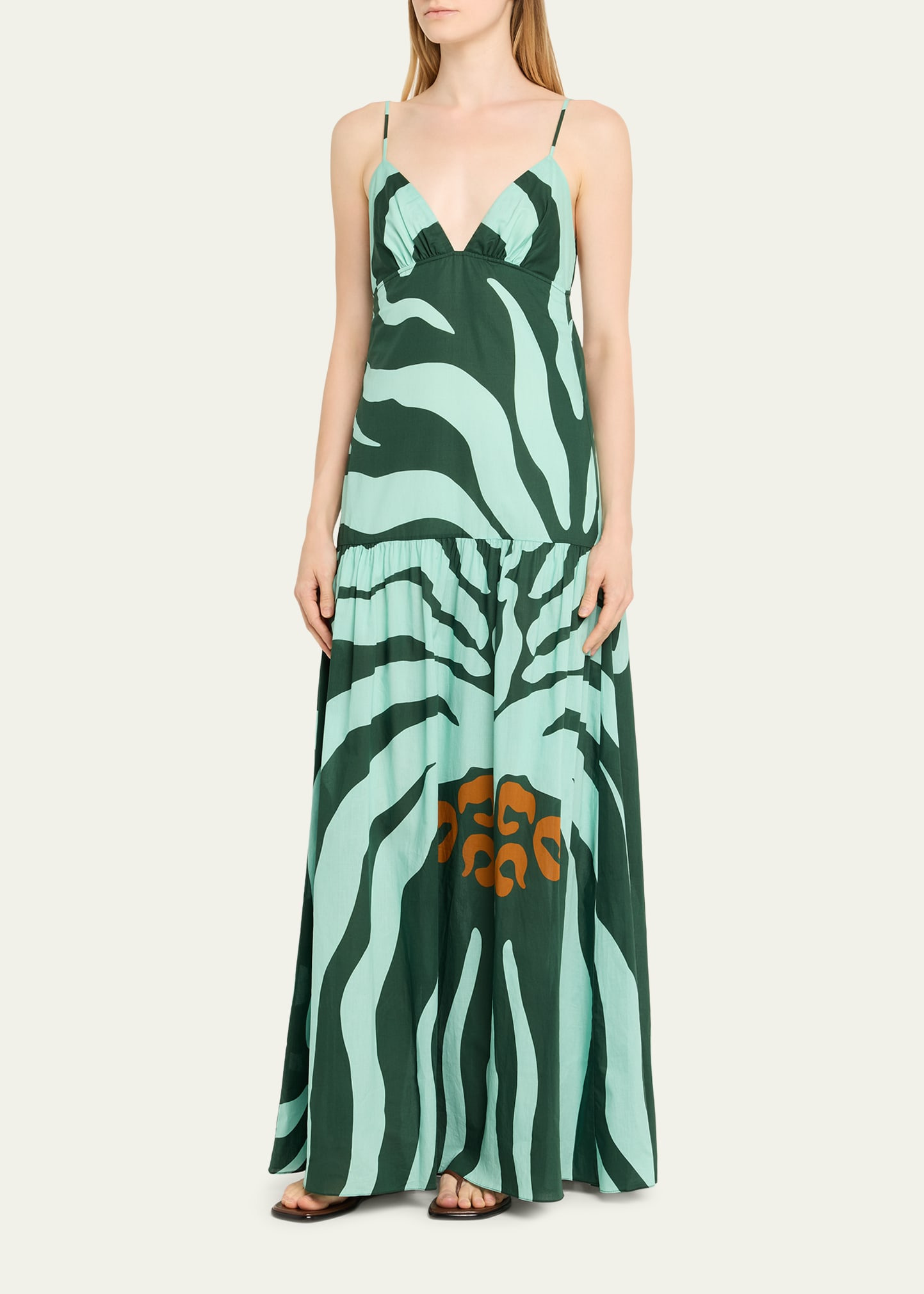 Zea Palm Maxi Dress - 4