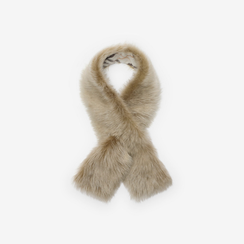 Reversible Shearling Scarf 1