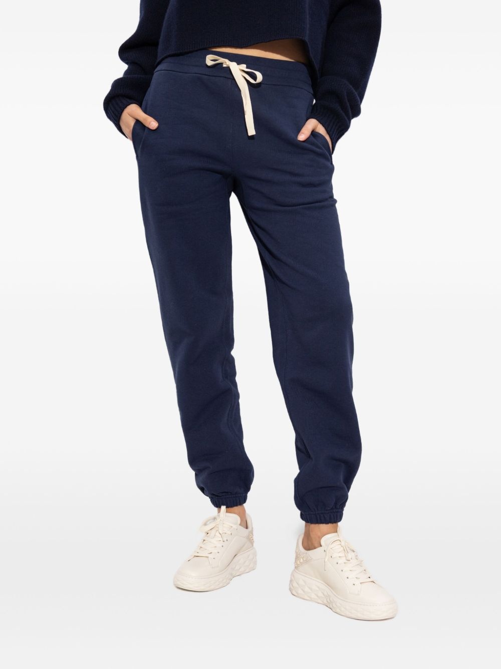 drawstring cuffed trousers - 3