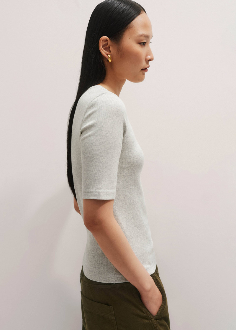 Ultimate Rib Sweater Tee 5
