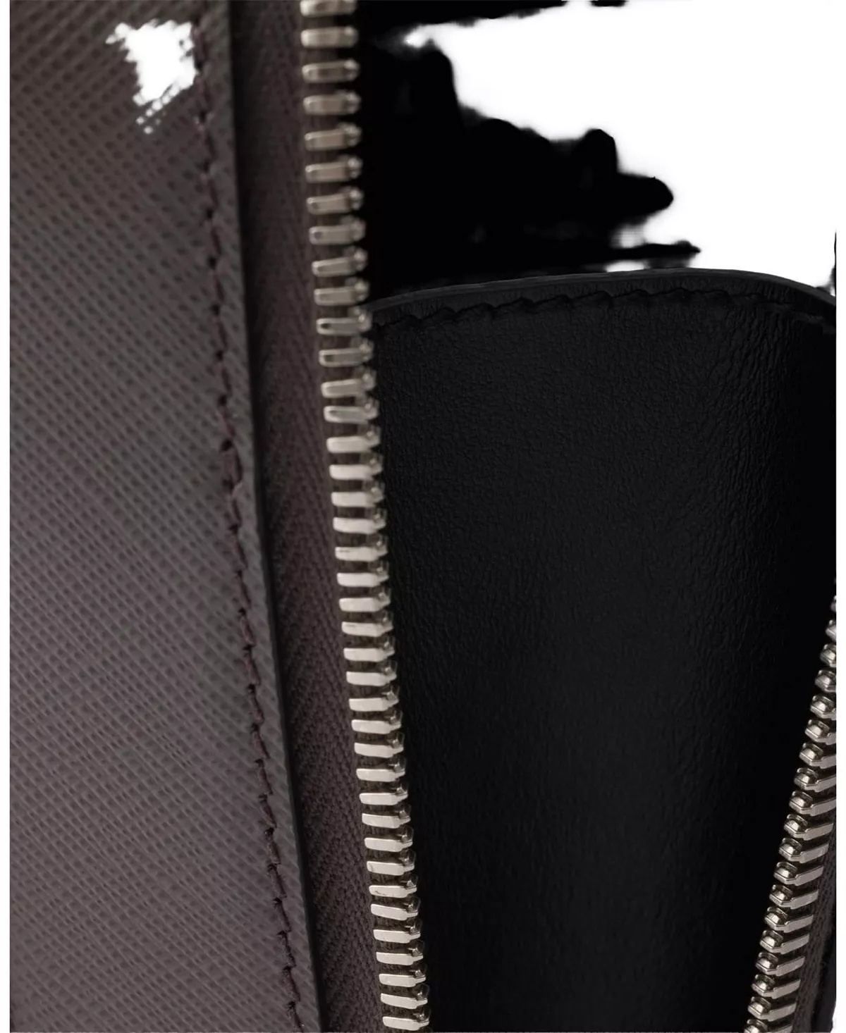 Brique Saffiano Leather Bag - 5