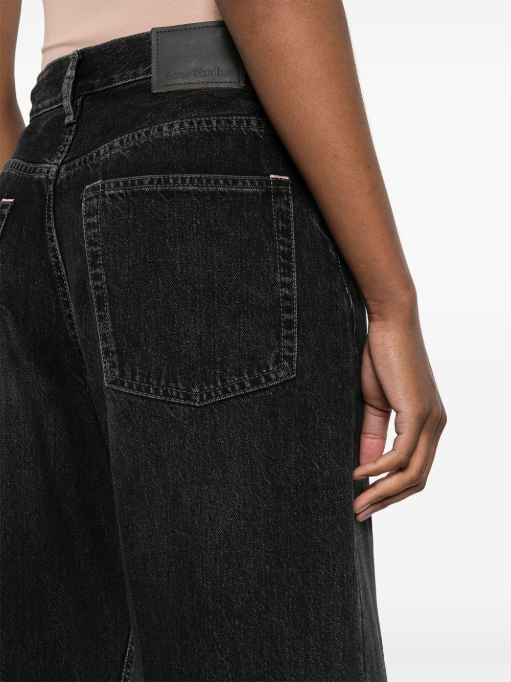 2022F high-rise wide-leg jeans - 5