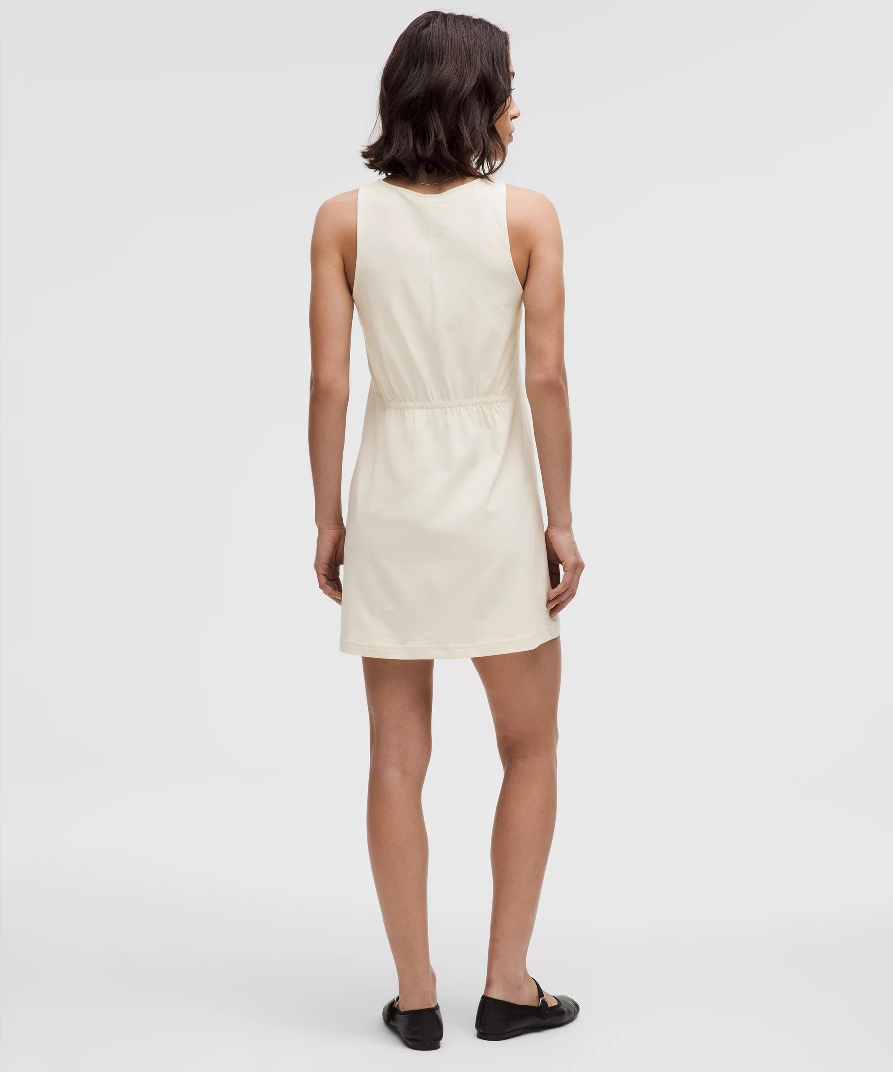 Organic Cotton Cinched-Waist Dress - 2