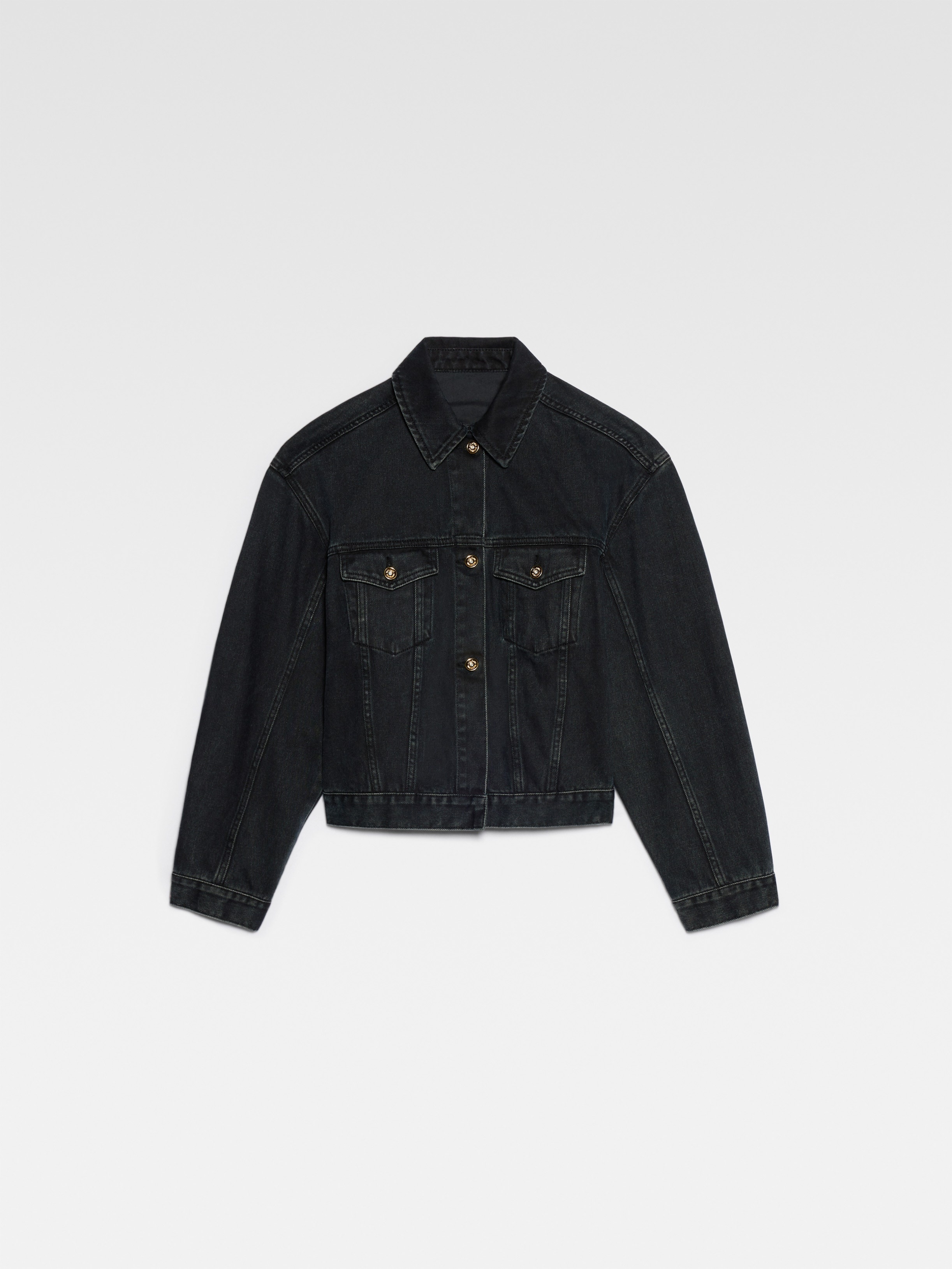 JACQUEMUS: Blue Les Sculptures 'La veste de-Nîmes' Denim