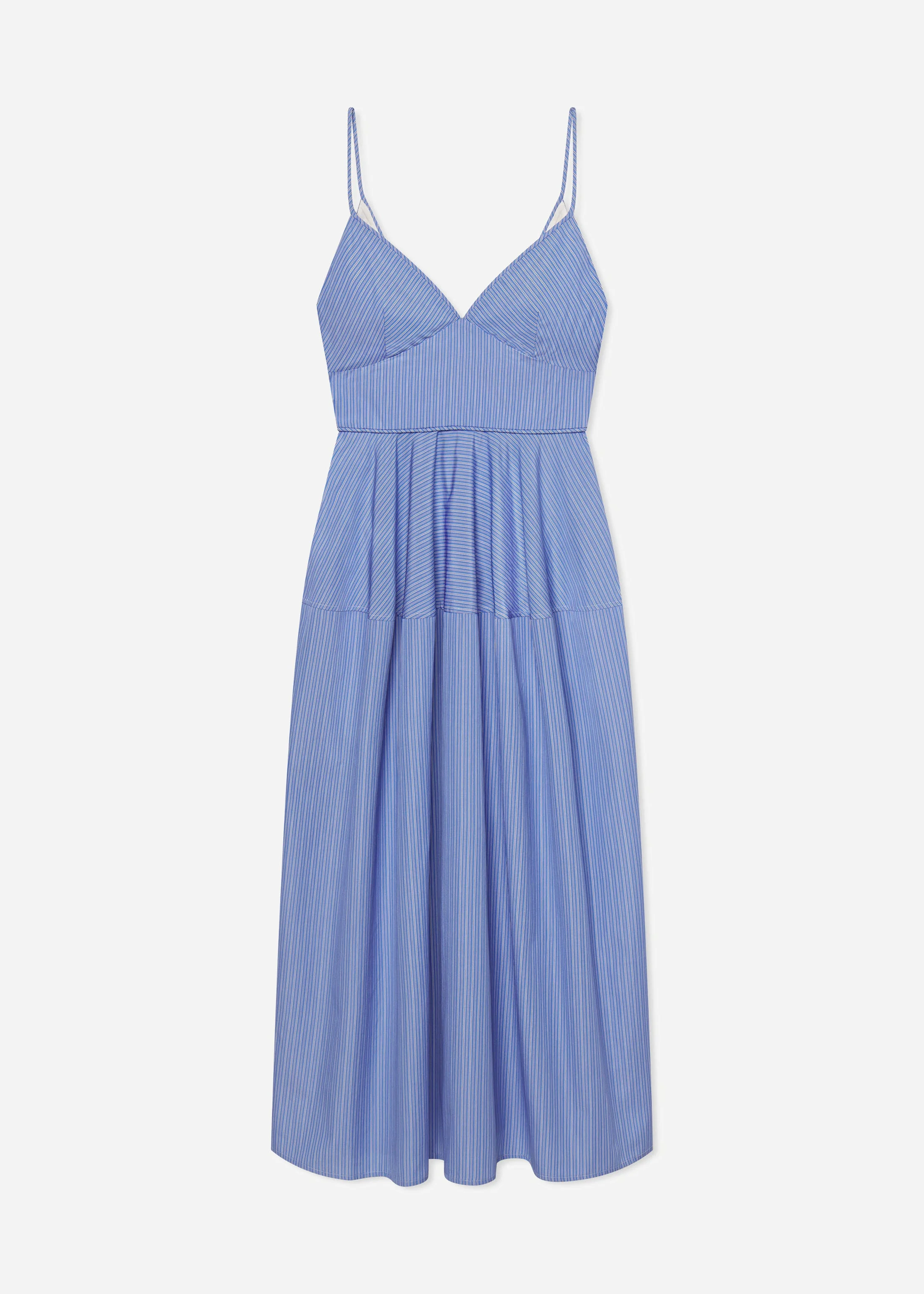 Striped Camisole Dress in Cotton - 1