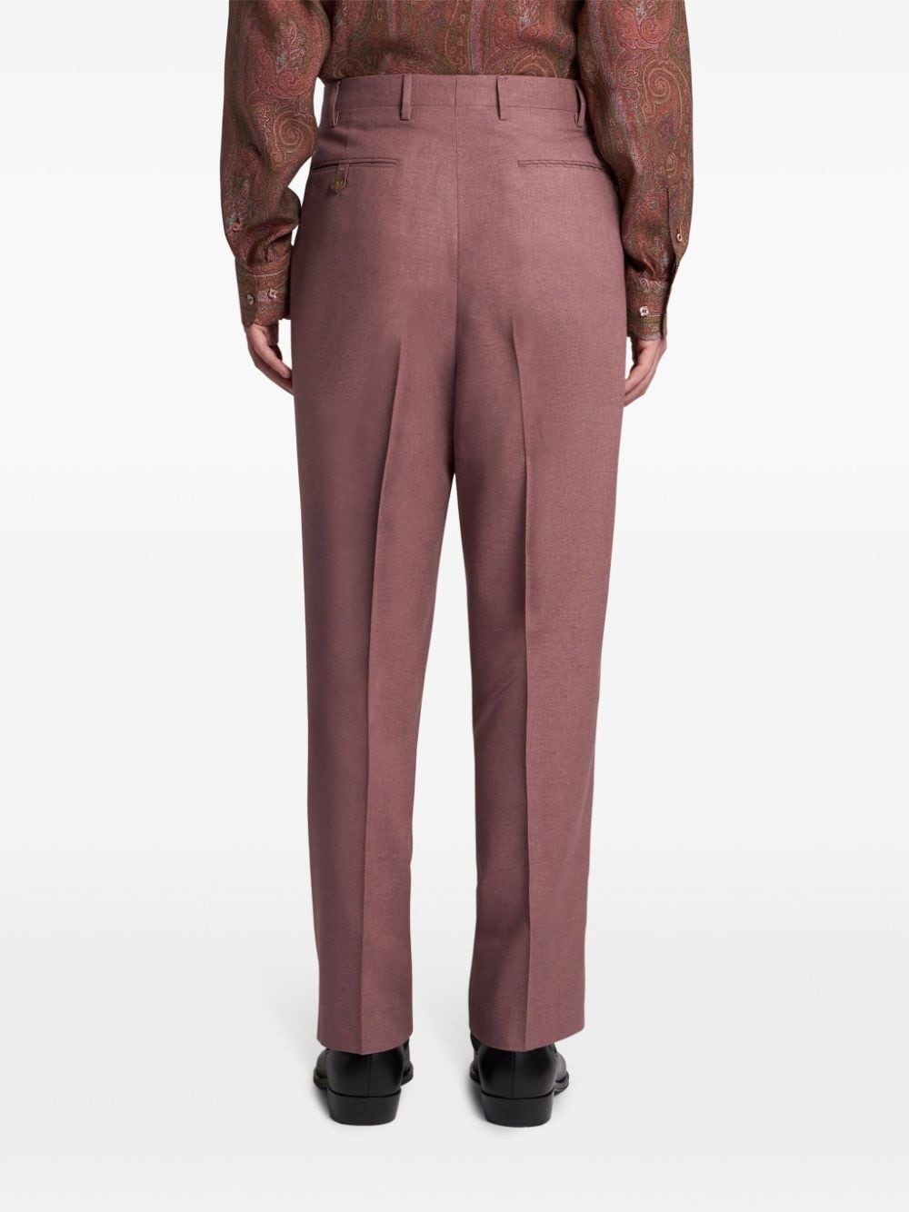 pleated trousers - 4