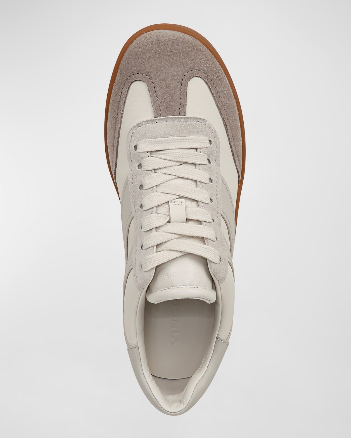 Oasis Mixed Leather Retro Sneakers - 4