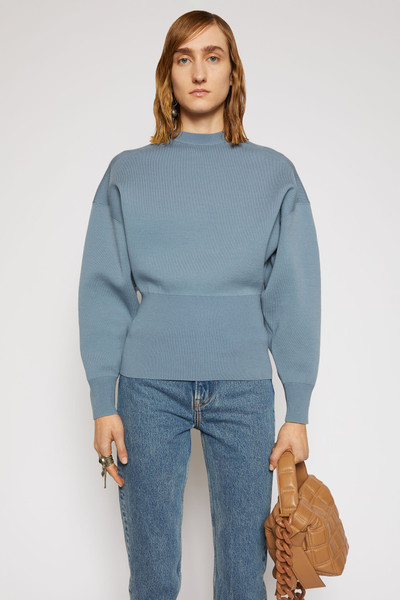 Acne Studios Dolman-sleeve sweater dusty blue outlook