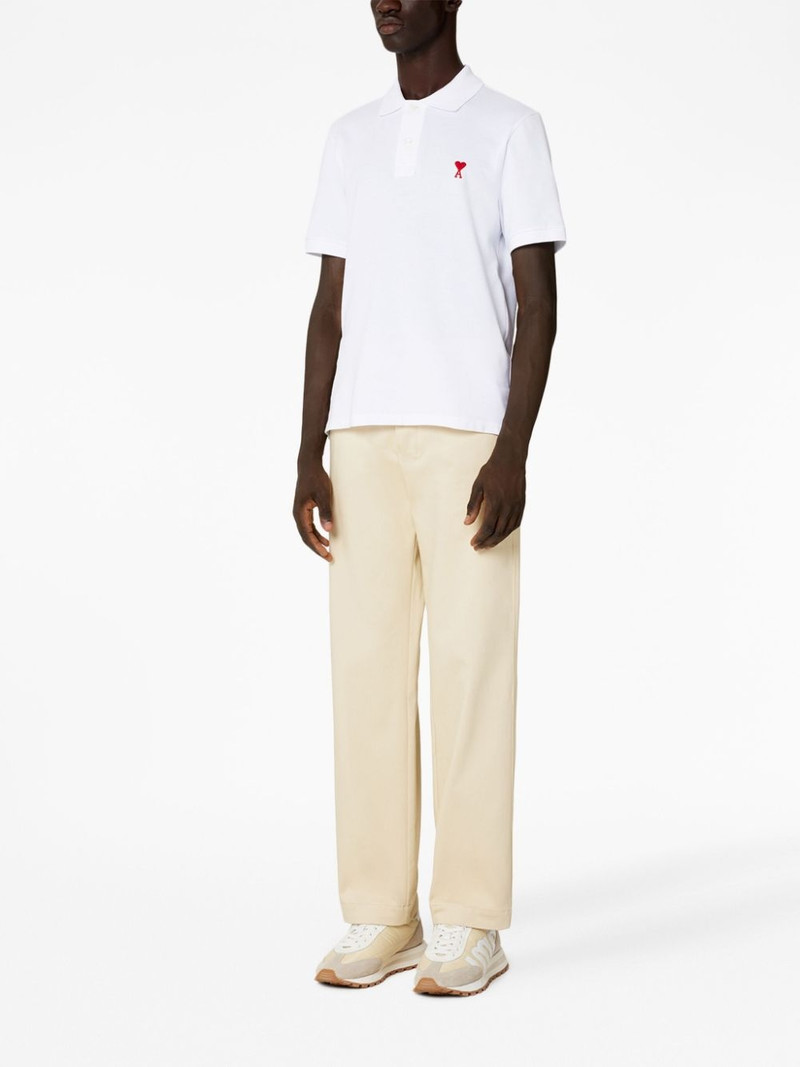 AMI Paris Ami De Coeur polo shirt outlook
