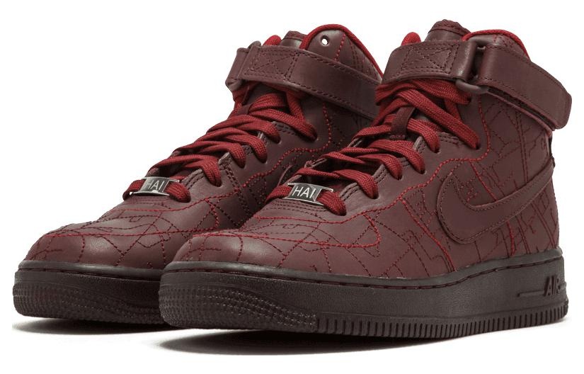 (WMNS) Nike Air Force 1 Hi FW Qs 'Shanghai' 704010-600 - 2