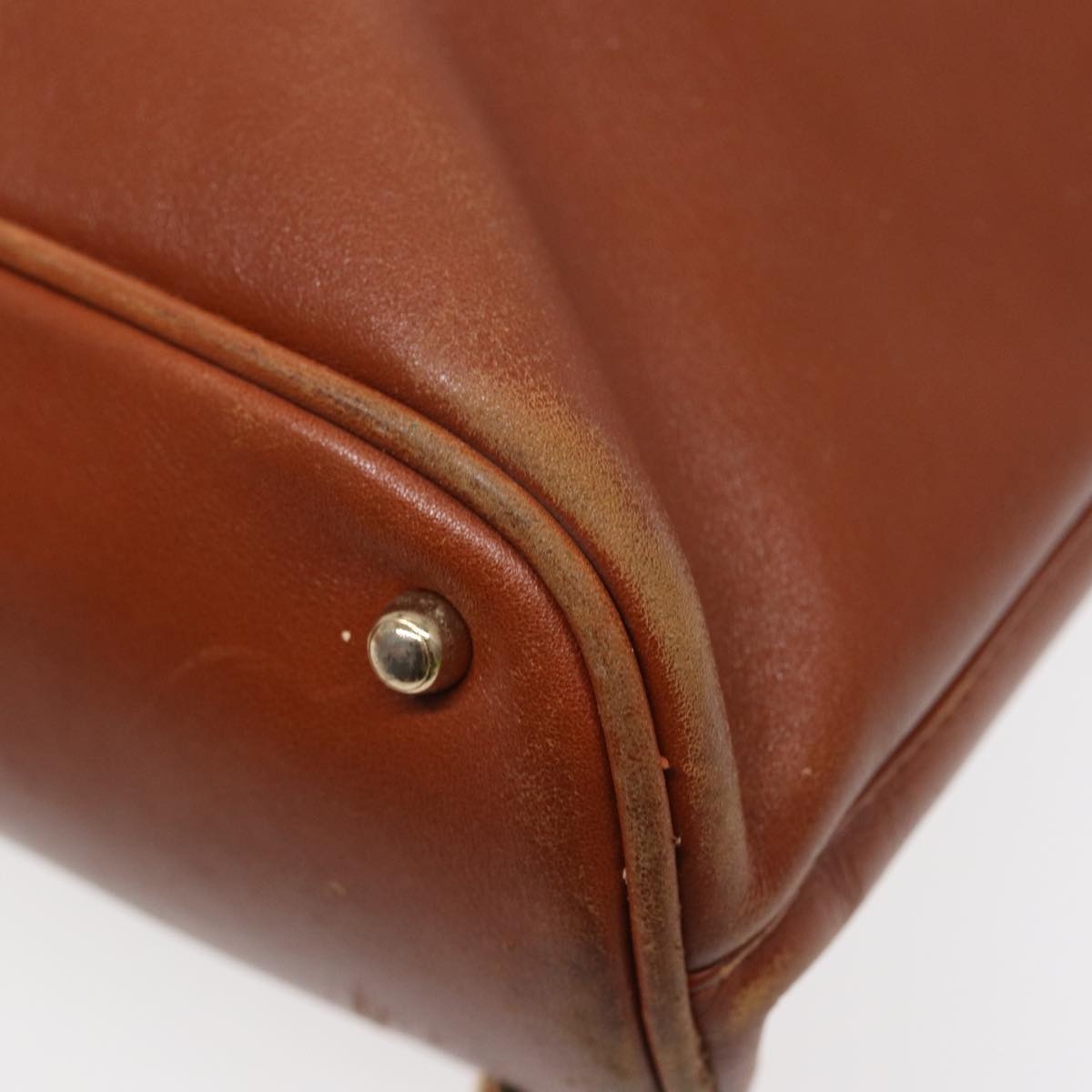 GUCCI Bamboo Hand Bag Leather Brown Gold 000 1186 000 1186 - 16
